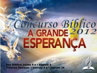 concurso bíblico 2012 - 12.ppt