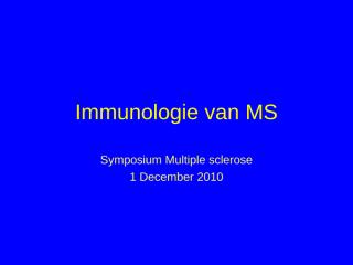 Curius 3-2-immunologieMS2010.ppt