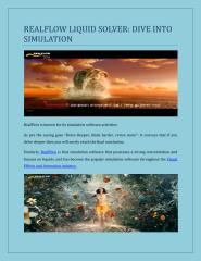 REALFLOW’ LIQUID SOLVER DIVE INTO SIMULATION.pdf
