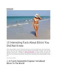 10 Interesting Facts About Bikini You Did Not Know.pdf